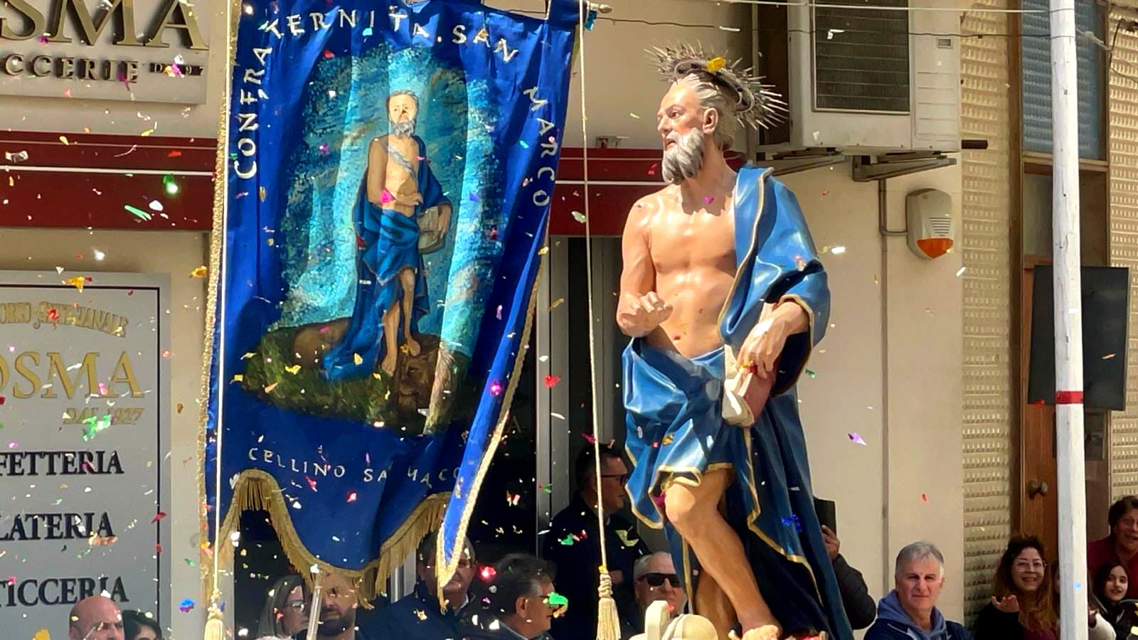 La statua di San Marco